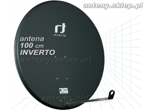 antena satelitarna 100 cm Inverto, grafitowa