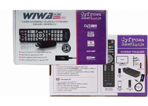 dekoder WIWA H.265 Mini LED