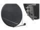 antena satelitarna 100 cm FAMAVAL TRX, grafitowa